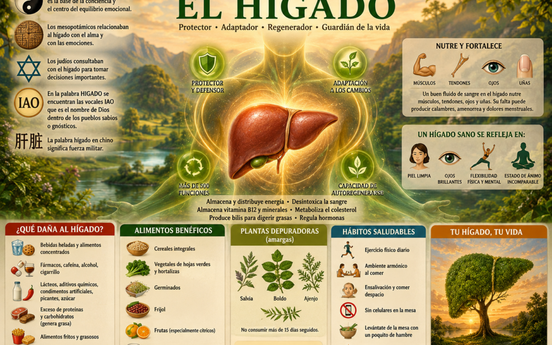 El Órgano Que Teje Nuestra Longevidad: El Hígado